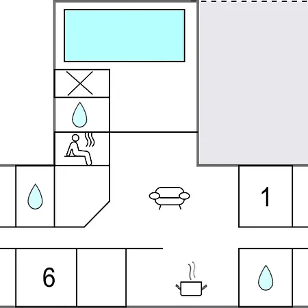 Дом отдыха In With Sauna Ulfborg